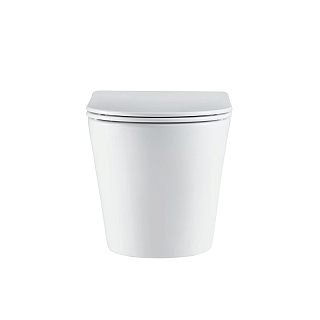 Унитаз подвесной безободковый Vincea "Piatti" Tornado белый .сиденье slim м/л  VT1-11T ВЫГОДА