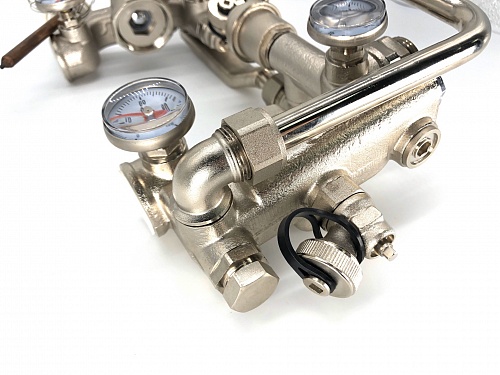 Смесительный узел в комплекте 180мм без насоса (HS113) VIEIR (2)