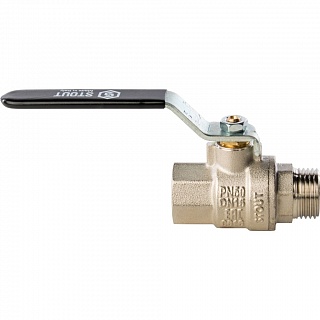 Кран шар. полнопроходной рыч. ВН 1/2" (SVB-0003-000015) STOUT 