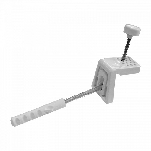 Крепление унитаза к полу угловое 006