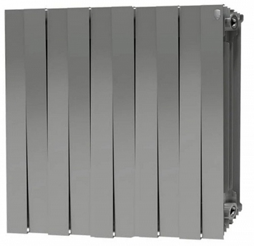 Радиатор бим. Royal Thermo PianoForte 500/Silver Satin 10 секц.