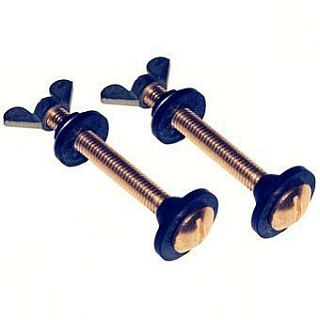 Крепление бачка к унитазу  d 8 латунь