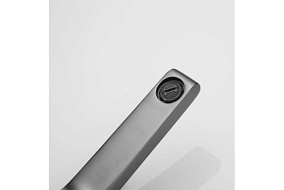 Смеситель д/раковины SHEVANIK высокий оружейная сталь S8311T