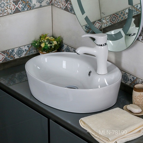 Умывальник фигурный 78199 MELANA