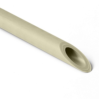 Труба  (SDR 6) 32*5,4 арм. алюминием по середине DUO серый (60) ПРО АКВА (PA39012G)