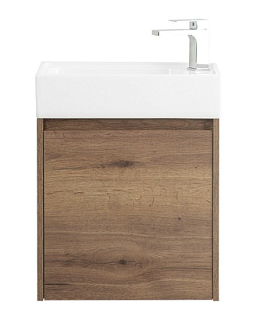 Комплект мебели 50 "KRAFTMINI " подвес. 1 дверь KRAFT MINI-500/260-1A-SO-RT-R (ум.7045-KL) BELBAGNO