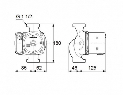  UPS 25-80 180 .100 (1", 1*230 B)   95906440 