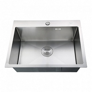 Мойка нерж MELANA 60х45 (3,0х200) сатин с коландером ProfLine (H6045)+ смеситель F8107 в ПОДАРОК!!