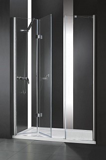 ДУШЕВАЯ ДВЕРЬ В НИШУ CEZARES ELENA BS-13 80+50/50-C-Cr