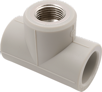 Тройник с мет вн/р 16х1/2"  FV-Plast