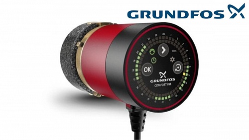 GRUNDFOS представляет новый насос для ГВС со встроенным таймером