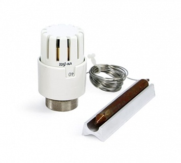 Термостатическая головка, М30 х 1,5 с дистанционным датчиком (169C0020) "Uni-Fitt"