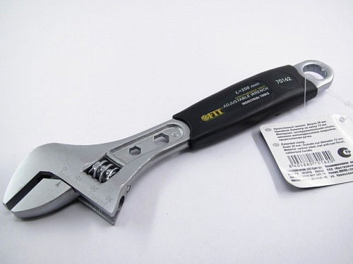 Ключ разводной Люкс 200мм/30мм (70162) FIT