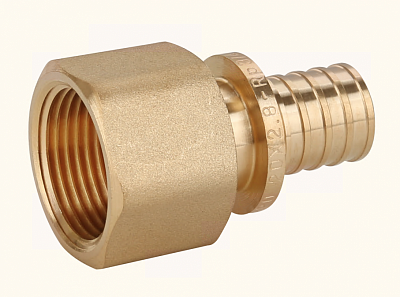 Переходник вн/р 16-1/2" латунь (10/160) (G1308.1604) GAPPO