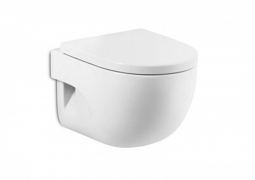 Унитаз подвесной ROCA "Meridian-N"  с сидением микролифт (346248000/ZRU9307606)