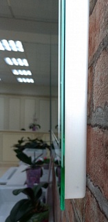 Зеркало Неон 2 с LED подсветкой (сенсор на корпусе) 1000х800 MISTY