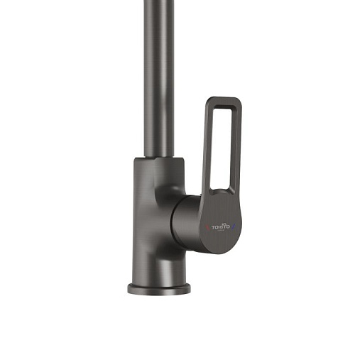 Смеситель д/кухни "KOBE" (KOB-1013) оружейная сталь TOKITO