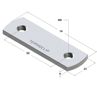 Гайка профиля двойная TND 28 4F2  M8 (320/20шт/кор) (09109001)