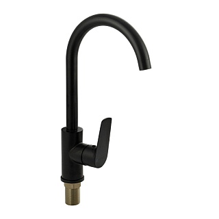 MAGNUS Смеситель д/кухни, черный код: 8754