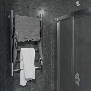 Полотенцесушитель "Дуга" 500х800 П6 электро с диммером ТРУГОР Пэк сп 5/8050 32