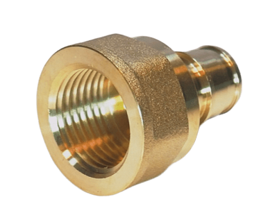 Штуцер с вн. резьбой латунный 20x1/2'  (HFWQE00052) Hipex (30)