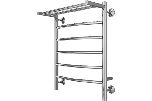 Полотенцесушитель "Классик" 500х650 П6 с полкой  электро TERMINUS