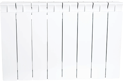 Радиатор биметаллический боковое подключение STOUT STYLE 350 8 сек. (SRB-0110-035008)  ВЫГОДА