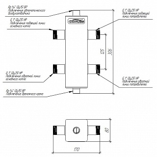 .  GRSS-60-25.EPP (Pmax=60 , G 1?, Qmax=2.6 3/) AISI304