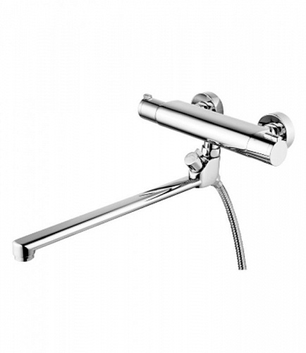 Смеситель д/ванны "YETI" (7834С) термостатический длинный излив LEMARK 