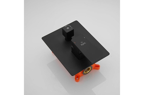 Душ. система ROSE встраиваемая 3 в1 черный R2835H