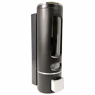 Дозатор д/жидкого мыла "В" черный, 400 мл, коробка,"ARGO" AGP 39.108B