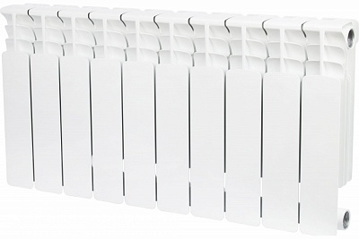 Радиатор бимет. Space 14 сек. 500 (186 Вт) STOUT (SRB-0310-050014)  ВЫГОДА