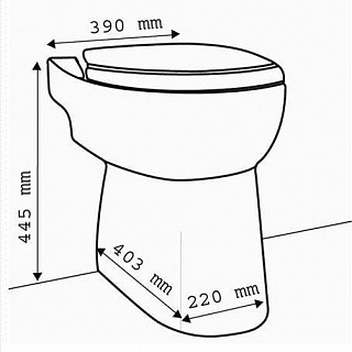   SANICOMPACT C43 (1 .+1 .) 3?30 ? 0,55 SFA