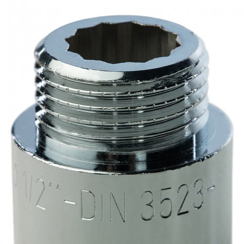 Гайка удл. 1/2"  25мм ХРОМ (150/10) SFT-0002-001225  STOUT