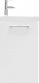 Комплект мебели 40 "Ноктюрн-40" подвесная, белый глянец 1 ДВ 1 Марка (ум.COMO-40)