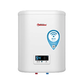 Водонагреватель THERMEX IF 30 V (pro) Wi-Fi белый плоский нерж.(1.3+0.7Квт) ВЫГОДА!!!