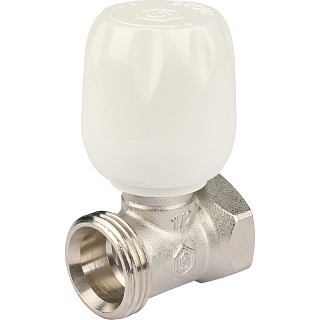 Клапан д/радиатора 3/4" ручной прямой с неподъемным шпинделем  (SVRs 1172 000020) STOUT 