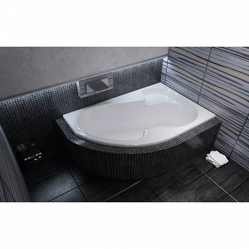 Ванна Rosa I 160*105 правая белая