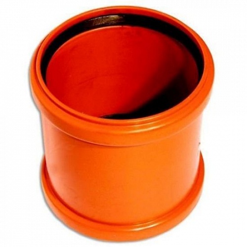 Муфта двухраструбная 160 нар. Политэк (150)