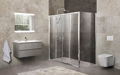 ДУШЕВОЙ УГОЛОК BELBAGNO UNIQUE-AH-21 170/200-80-C-Cr