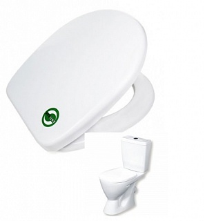 Сиденье д/унитаза ROSA "СОЛО" ПП Киров