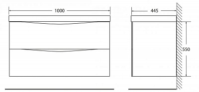   100 "MARINO-100"  2 .MARINO-1000-2C-SO-BL-P  BelBagno (.BB1000/445-LV-MR-PR)