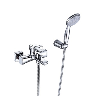 Смеситель д/ванны "Evitta" (LM0514C) 35 мм короткий излив LEMARK 