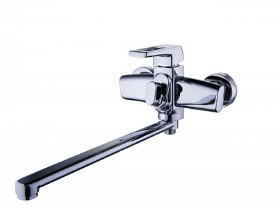 Смеситель д/ванны G-lauf (LEF7-A232) ф35 встр.перекл.  длинный излив (6)