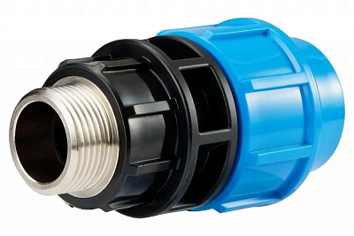 Муфта с нар.р. 32 х 1" латунной  ПРО Джилекс (20) (9161)