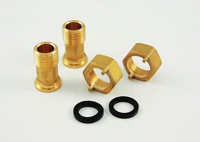 510  Штуцер с нак. гайкой 20х2  3/4" МF (itap, под шестигр. ключ)