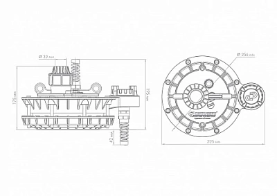 Оголовок  скважинный ОСПБ 133-160/32 (6305)