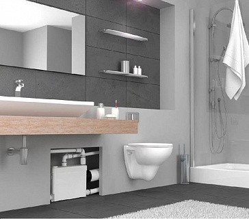 Насос-измельчитель SANIPACK (1унит.+2 умыв.) 5м?100м ? 0,4кВт SFA