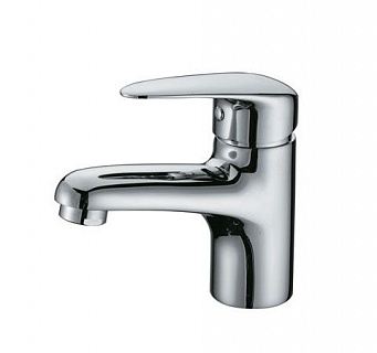 Смеситель д/умывальника "PRAMEN" (3306С) 35 мм. моно хром LEMARK ВЫГОДА!!