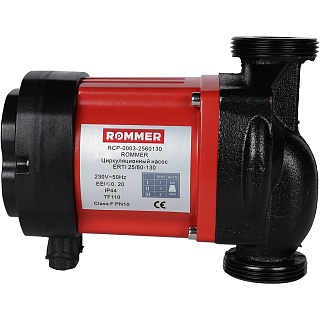 Насос циркуляционный ERTI25/60-130 (с теплоизоляцией) RCP-0003-2560130 Rommer